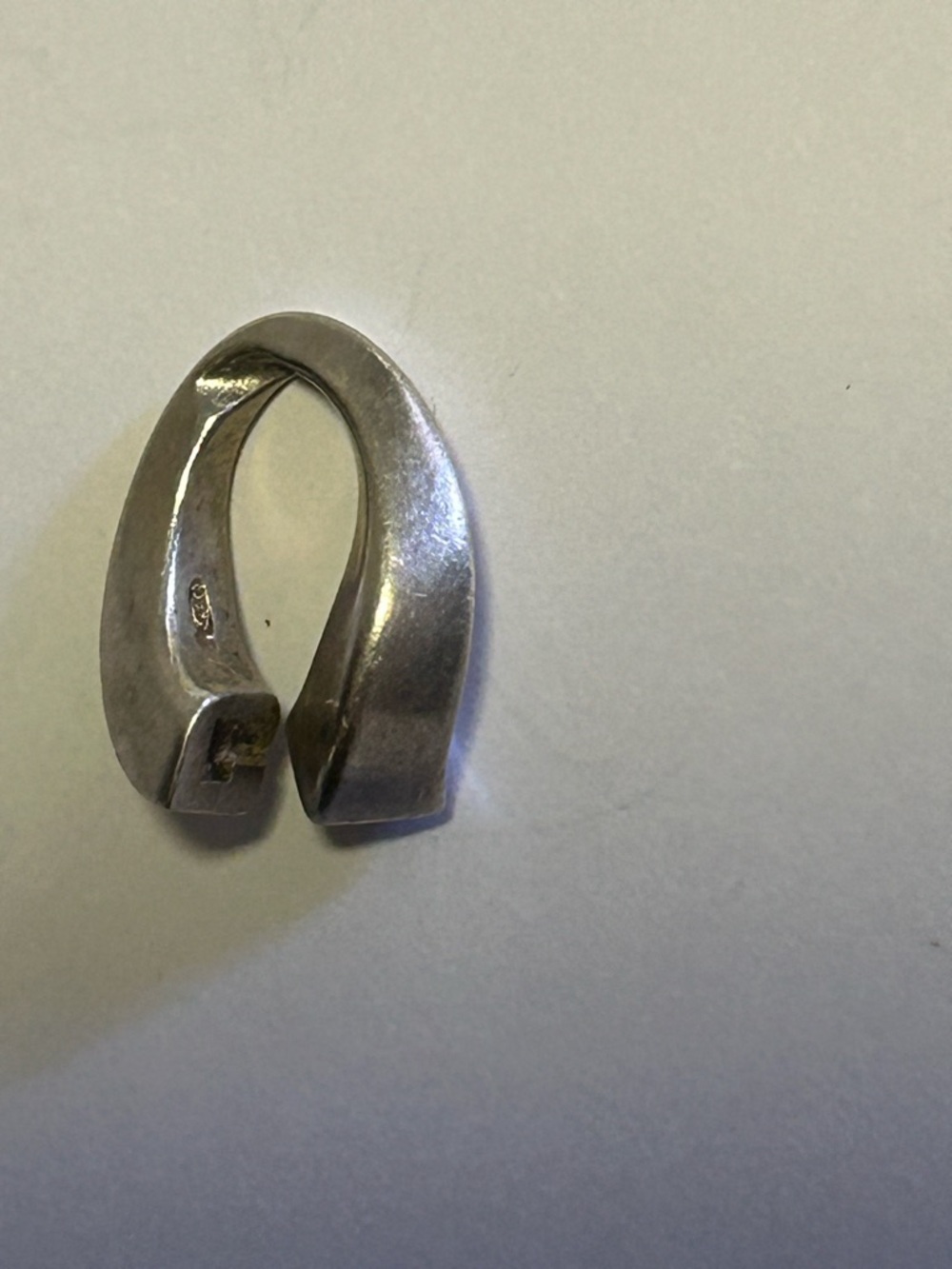 Gucci Gold-Tone Modern Hoop Pendant - Picture 5 of 12